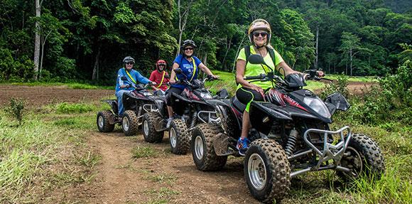 gruppe auf atvs
